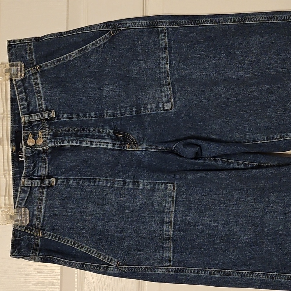 Gap Denim High-rise Wide-leg Crop. 10/30R - Picture 2 of 13